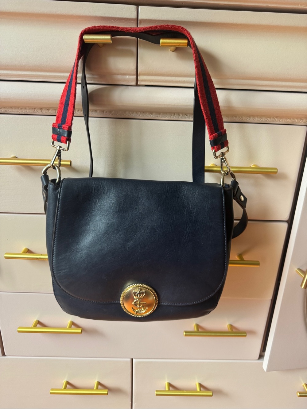Boden- Nautical details- leather cross-body or satchel